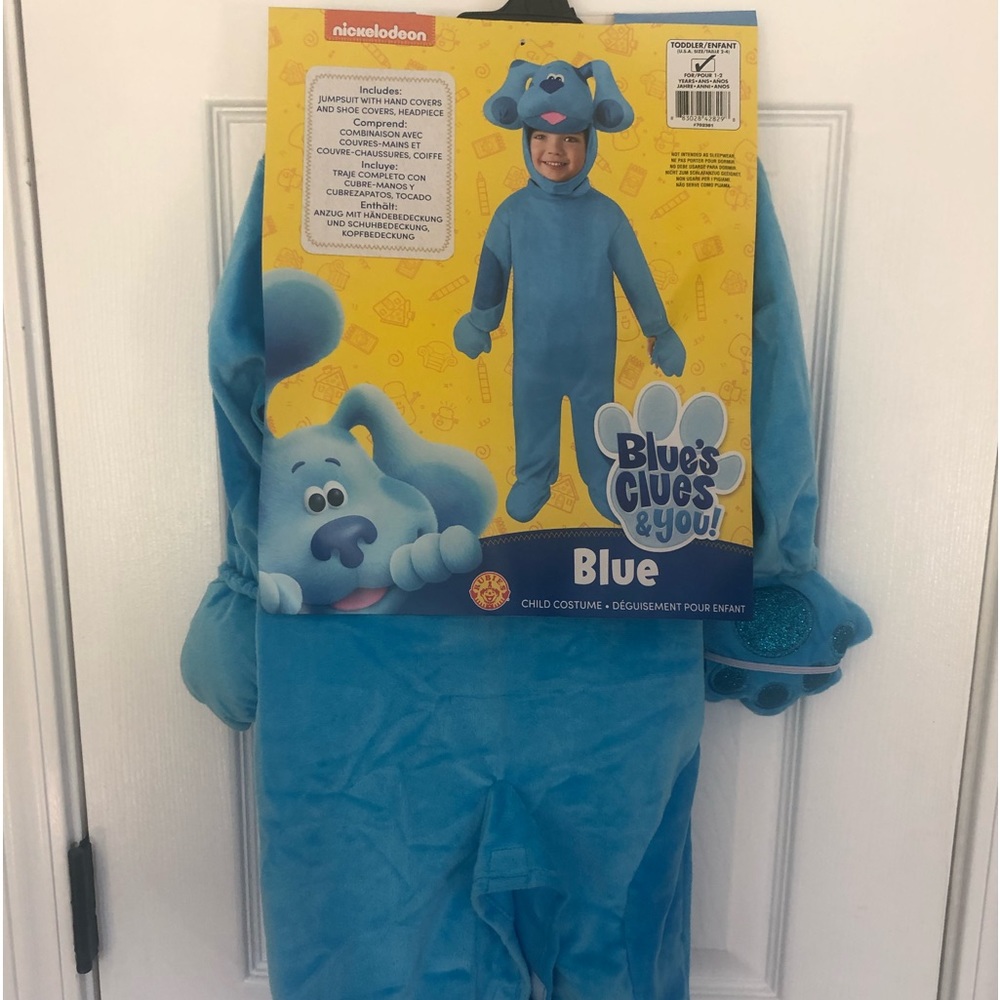 Blue’s Clue’s & You “Blue” Costume NWT